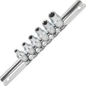 Nasadki Torx E4-E10, 6 szt.