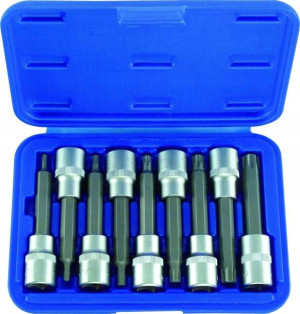 Nasadki Torx T20-T 60, 9 szt.