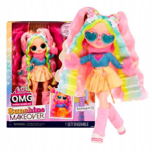 Lol Surprise Omg Lalka Sunshine Makeover Bubblegum