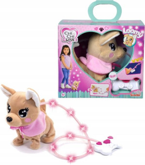 Chi Chi Love Loomy Piesek Sterowany Na Kabel 3+