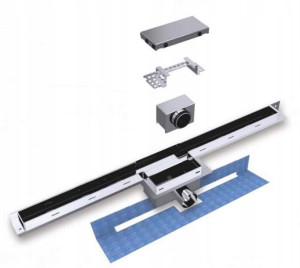 SPIROFLEX Odwodnienie prysznicowe AQUASTEEL 900 GL