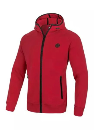 Bluza z kapturem Pit Bull West Coast Harris Czerwona - 131005450