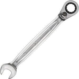 Klucz oczk. płaski wzmocniony 13 mm z grzechotką