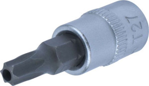 Nasadka 1/4", Torx z otworem T27 x 37 mm