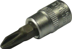 Nasadka  1/4", krzyżakowa PH2 x 37 mm