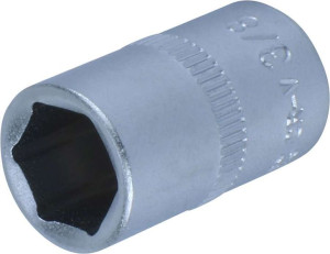 Nasadka, 1/4", 3/8", 6-kątna,