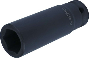 Nasadka 1/2". udarowa 17 mm, 6-kątna, długa