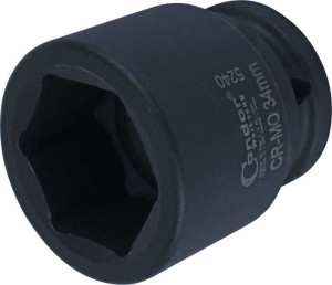 Nasadka 3/4" udarowa 34 mm, 6-kątna