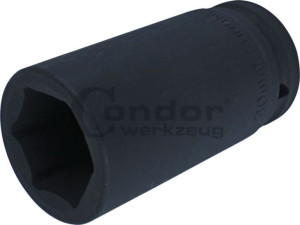 Nasadka 3/4" udarowa 21 mm, 6-kątna, długa