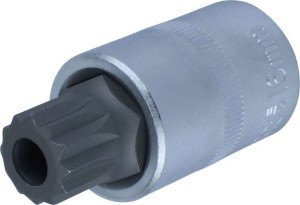 Nasadka 1/2", wielowpust z otworem M16 x 55 mm