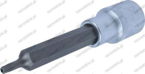 Nasadka 1/2". Torx z otworem T20 x 100 mm