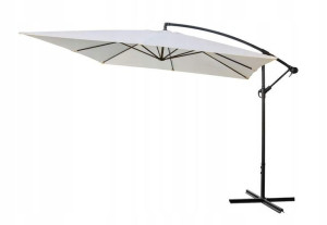 Parasol przeciwsłoneczny NEVADA 300x300cm - beżowy