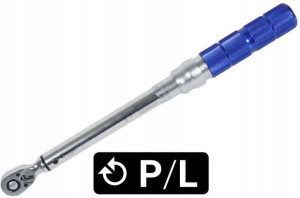 Klucz dynamometryczny, prawe/lewe,Profi 1/2"