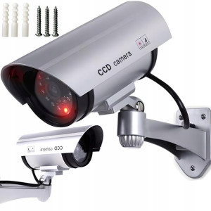 Kamera Atrapa Ir Led Kamery Zewnętrzna Z Diodą