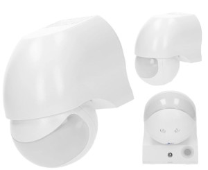 Czujnik Ruchu z Regulacją 180* 12m 230V CR-204/W