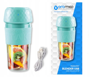 Blender Przenośny Oromed Miętowy Juicer Cup Usb