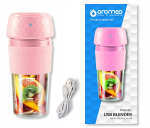 Blender Przenośny Oromed Różowy Juicer Cup Usb