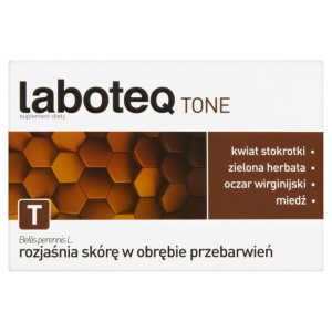 Laboteq Tone suplement rozjaśniający skórę w obrębie przebarwień 30 tab