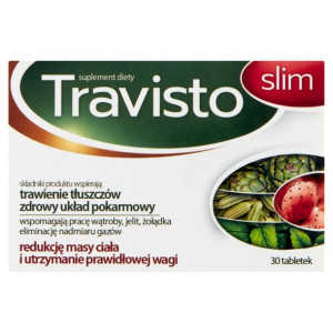 Travisto Slim wspiera trawienie tłuszczów wspomaga redukcję masy ciała 30ta