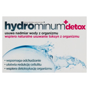 Hydrominum Detox usuwający z organizmu nadmiar wody oraz toksyny 30 tabl