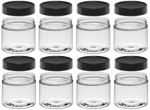 słoiki plastikowe 125 ml 8 sztuk słoiki na przyprawy
