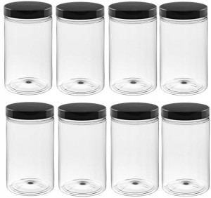 słoiki plastikowe 1250 ml 8szt do żywności mąki kaszy ryżu musli makaron