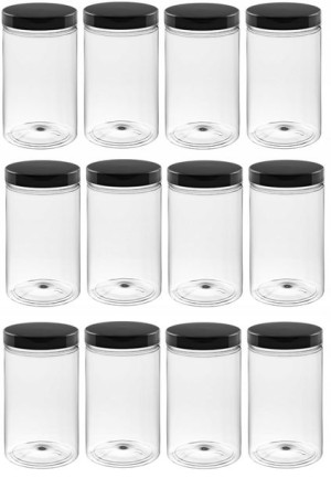 słoiki plastikowe 1500 ml 12szt słoik na żywność plastikowy