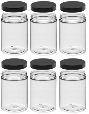 słoiki plastikowe 300ml 6szt plastikowy na przyprawy sól sypki