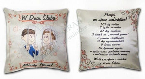Poduszka - W Dniu Ślubu Młodej Parze - Przepis Na Udane Małżeństwo