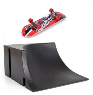 Zestaw Fingerboard Rampa Skatepark + Deskorolka