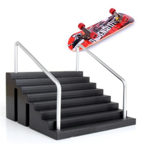 Zestaw Fingerboard Rampa Skatepark + Deskorolka