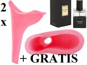 Lejek Toaletka Kobiet 2 Szt +duże Perfumy Gratis
