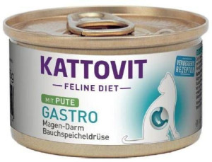 KATTOVIT Feline Diet Gastro Turkey indyk 85 g