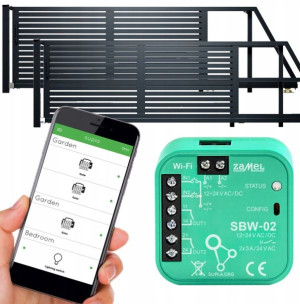 ZAMEL SUPLA Sterownik bram 2-kanałowy Wi-Fi SBW-02