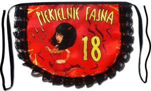 Fartuch Koronkowy - Urodziny - Piekielnie Fajna 18