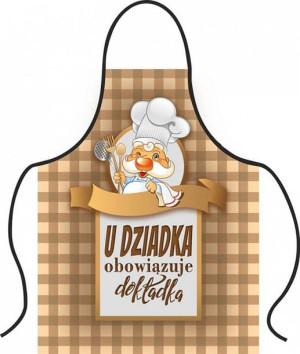Fartuch Kuchenny - U Dziadka Obowiązuje Dokładka
