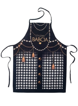 Fartuch Kuchenny Premium - Babci /stylowa Babcia