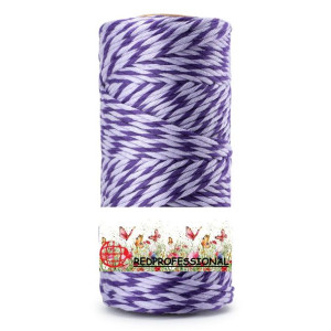 Sznurek Do Makramy Twist Fioletowy 3mm 20m