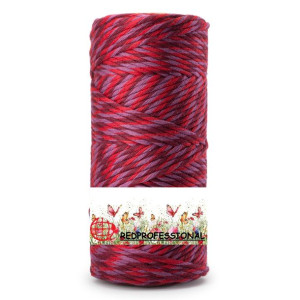 Sznurek Do Makramy Twist Płomienny Fiolet 2mm 20m