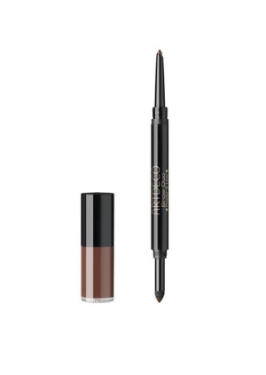 ARTDECO Brow Duo Powder Liner 1,1g. 22 Hot Cocoa - kredka do brwi z gąbką