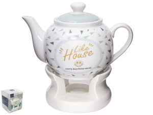 Dzbanek 900 Ml Czajnik Z Podgrzewaczem Like House