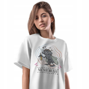 T-Shirt Damski Śmieszne Koszulka na Prezent