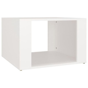 Szafka nocna, biała, 57x55x36 cm, materiał drewnopochodny