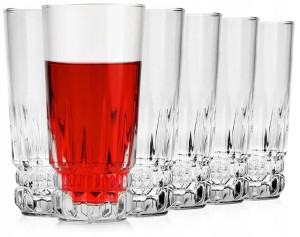 Wysokie Szklanki Do Drinków/ Kpl. Szklanek Long Vegas 6 Szt. 330 Ml