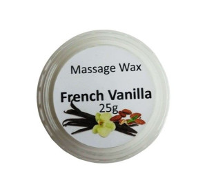 Wosk do masażu FRANCUSKA WANILIA 25g