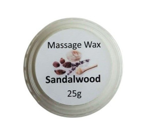 Wosk do masażu DRZEWO SANDAŁOWE 25g
