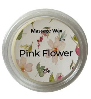 Wosk do masażu PINK FLOWER 25g
