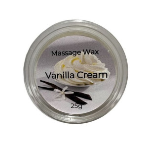 Wosk do masażu Waniliowy Krem 25g