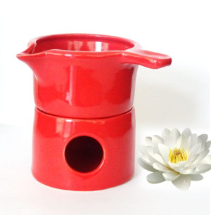 Podgrzewacz ceramiczny CZERWONY 2 el.