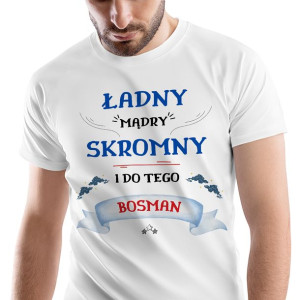T-Shirt Męski Dla Bosmana Koszulka na Prezent
